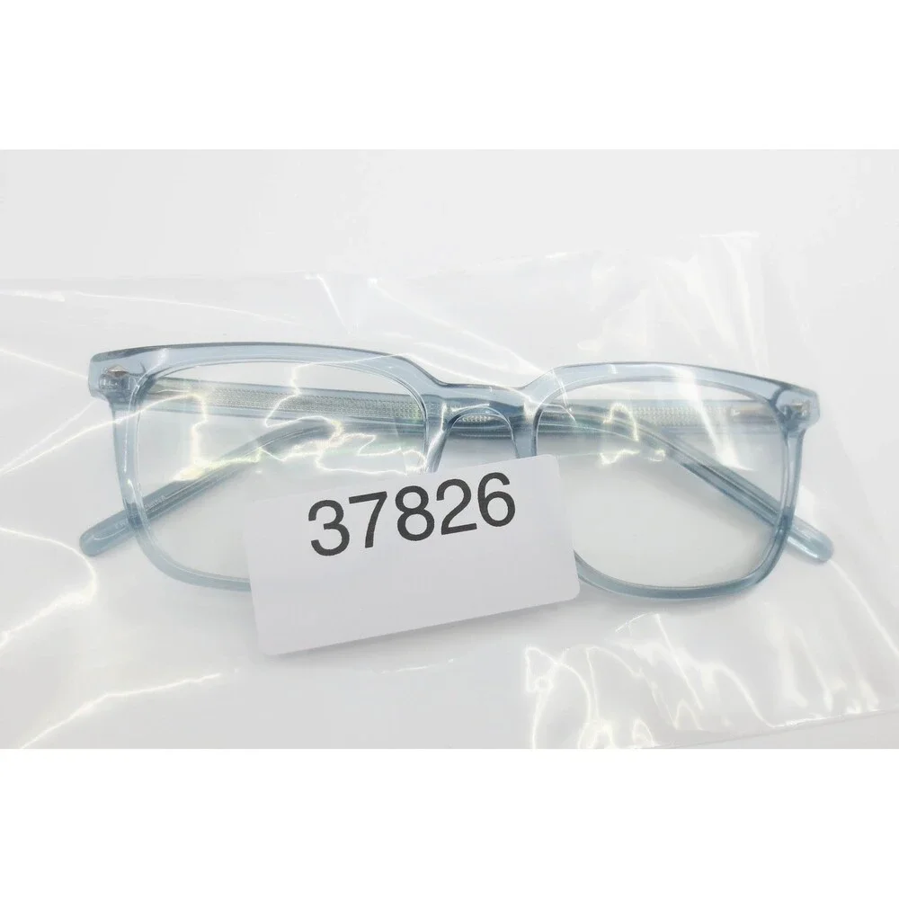 Modo 20214 BL Square Eyeglasses Light Blue Translucent Frames 50-18-140 Eyewear